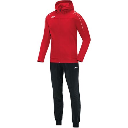 JAKO Polyesterpak met kap Classico | Rood | 34
