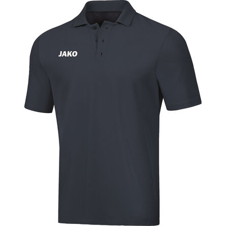 JAKO Polo Base | Antraciet | 3XL