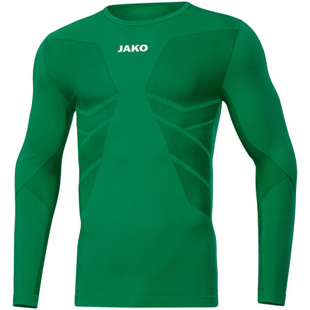 JAKO Longsleeve Comfort 2.0 | Sportgroen | L