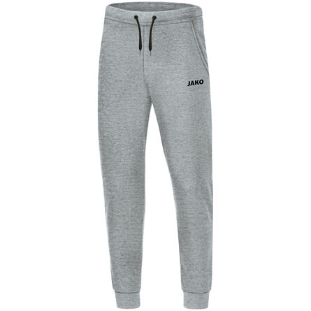 JAKO Joggingbroek Base met boord | Lichtgrijs Gemeleerd | 3XL