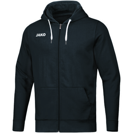 JAKO Jas met kap Base | Zwart | 34