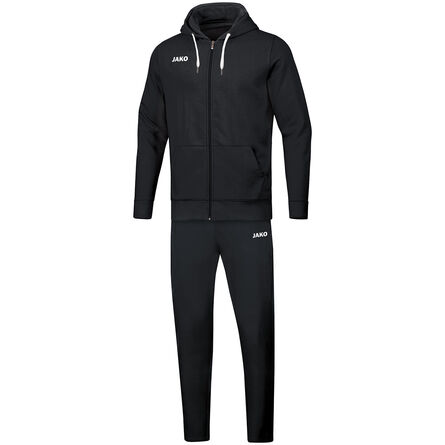 JAKO Joggingspak Base met capuchon | Zwart | 128