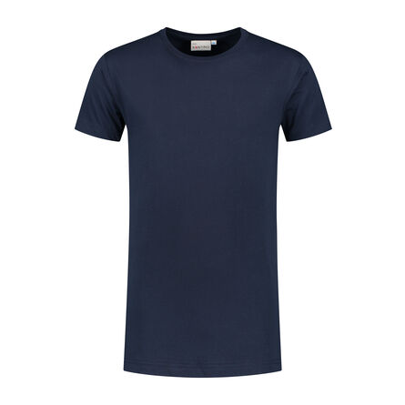 SANTINO T-shirt Jace + C-neck | Real Navy | S