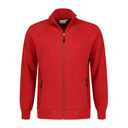 SANTINO Sweatvest Ralph | Red | 3XL