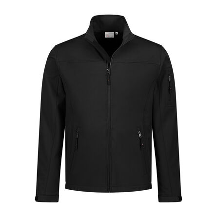 SANTINO Softshell Jacket Santo | Black | 3XL