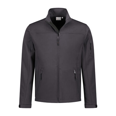 SANTINO Softshell Jacket Santo | Graphite | 3XL