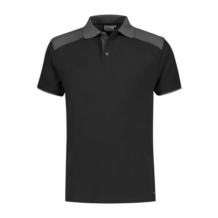 SANTINO Poloshirt Tivoli | Black / Graphite | XS
