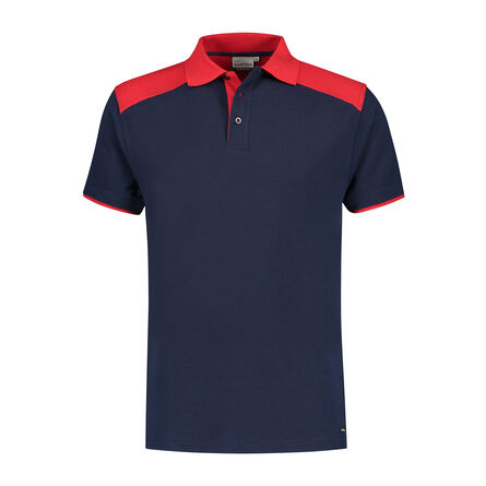SANTINO Poloshirt Tivoli | Real Navy / Red | XS