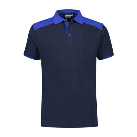 SANTINO Poloshirt Tivoli | Real Navy / Royal Blue | XS