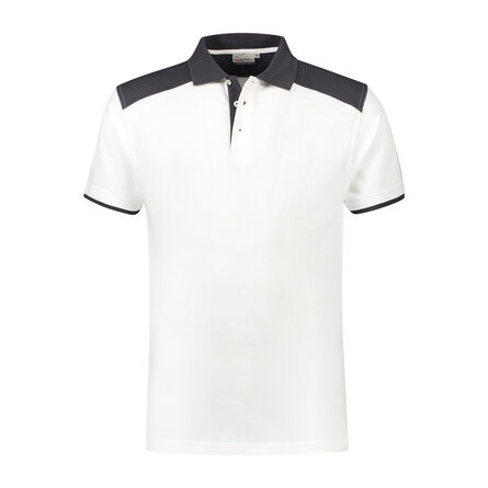 SANTINO Poloshirt Tivoli | White / Graphite | XS