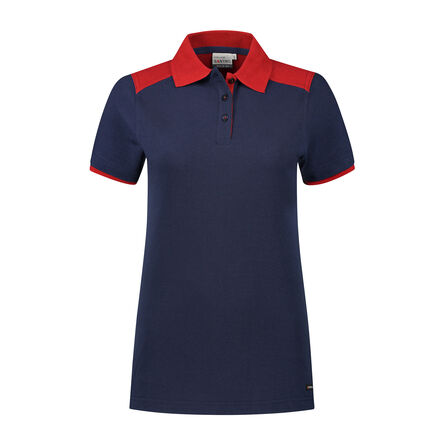 SANTINO Poloshirt Tivoli Ladies | Real Navy / Red | XS