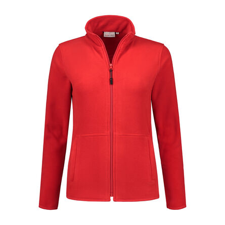 SANTINO Fleecejack Bormio ladies | Red | XXL