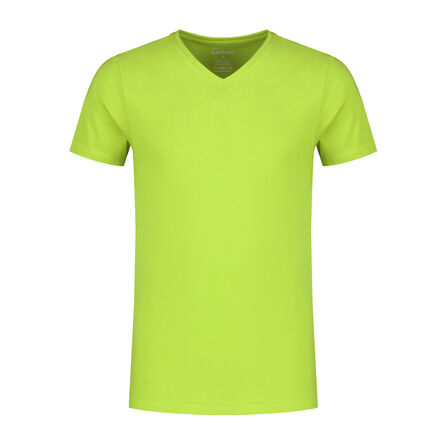 SANTINO T-shirt Jazz V-neck | Lime | S