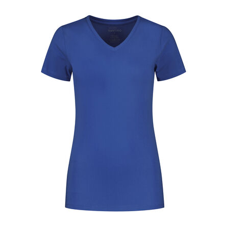 SANTINO T-shirt Jazz ladies V-neck | Royal Blue | XS