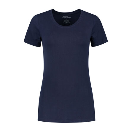 SANTINO T-shirt Jive ladies C-neck | Real Navy | XS