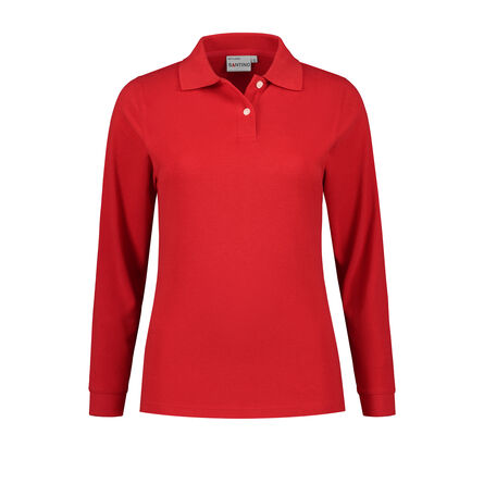 SANTINO Poloshirt Matt ladies | Red | XS