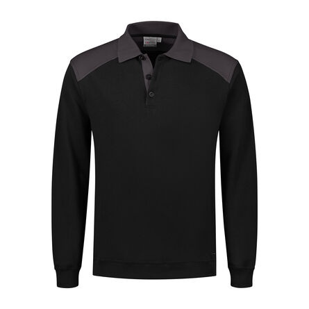 SANTINO Polosweater Tesla | Black / Graphite | S