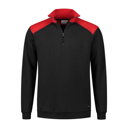 SANTINO Zipsweater Tokyo | Black / Red | S