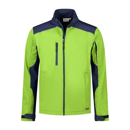 SANTINO Softshell Jack Tour | Lime / Real Navy | S