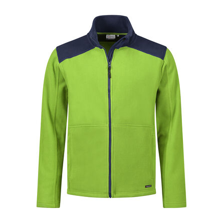SANTINO Fleecejack Trento | Lime / Real Navy | S
