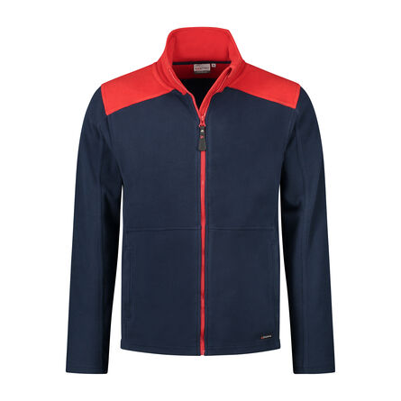 SANTINO Fleecejack Trento | Real Navy / Red | S