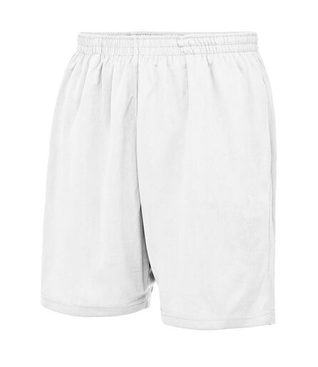AWDis Cool Mesh Lined Shorts, Arctic White, L, Just Cool
