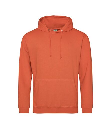 AWDis College Hoodie, Burnt Orange, L, Just Hoods