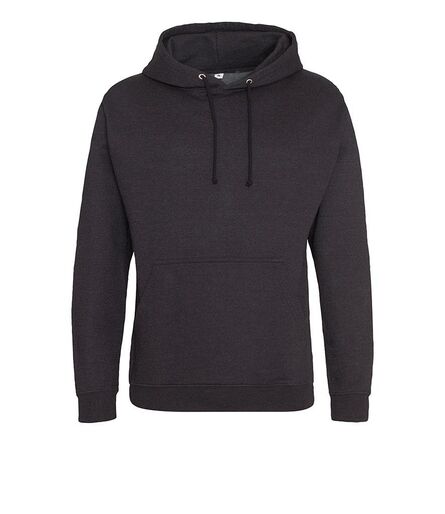 AWDis College Hoodie, Black Smoke, L, Just Hoods