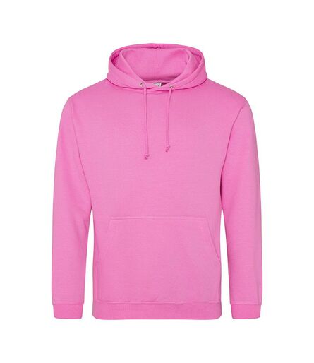 AWDis College Hoodie, Candyfloss Pink, L, Just Hoods