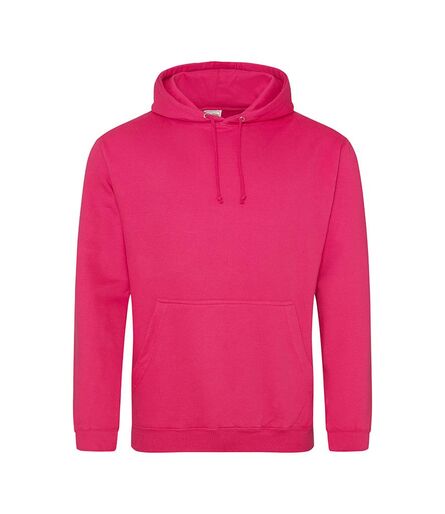 AWDis College Hoodie, Hot Pink, L, Just Hoods