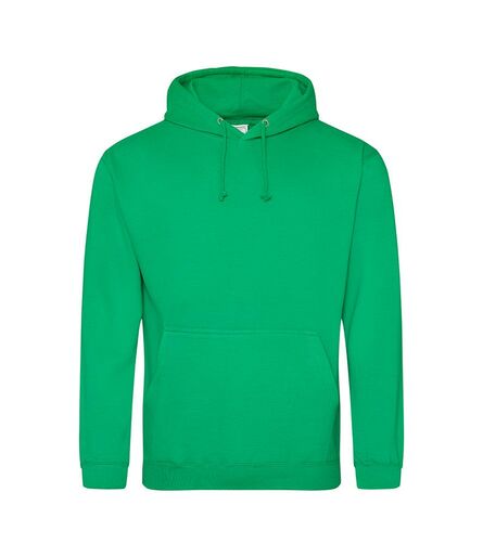 AWDis College Hoodie, Kelly Green, L, Just Hoods