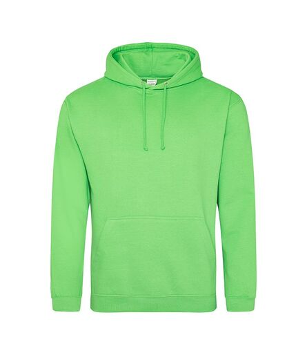 AWDis College Hoodie, Lime Green, L, Just Hoods