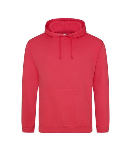 AWDis College Hoodie, Lipstick Pink, L, Just Hoods