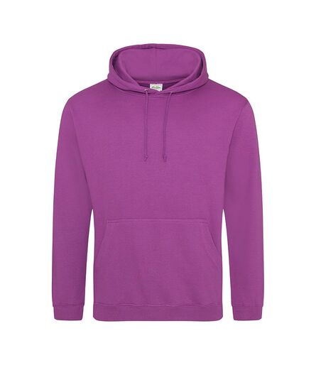 AWDis College Hoodie, Magenta Magic, L, Just Hoods