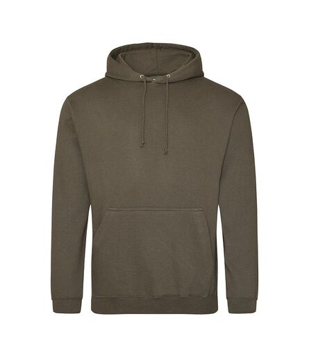 AWDis College Hoodie, Olive Green, L, Just Hoods