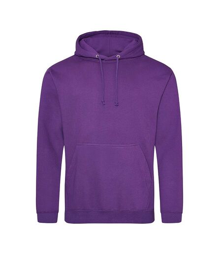 AWDis College Hoodie, Purple, L, Just Hoods