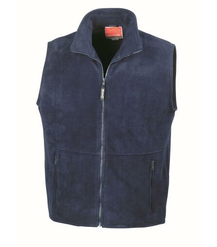 Polartherm™ Fleece Bodywarmer, Navy, L, Result