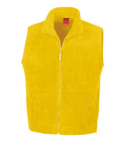 Polartherm™ Fleece Bodywarmer, Yellow, L, Result