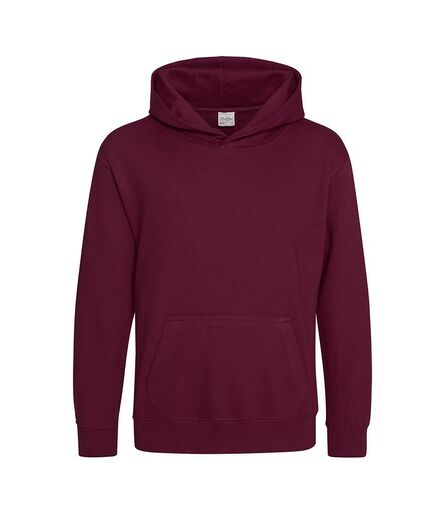AWDis Kids Hoodie, Burgundy, 1-2, Just Hoods