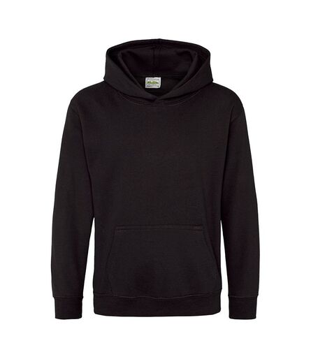 AWDis Kids Hoodie, Jet Black, 1-2, Just Hoods