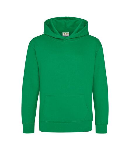 AWDis Kids Hoodie, Kelly Green, 1-2, Just Hoods