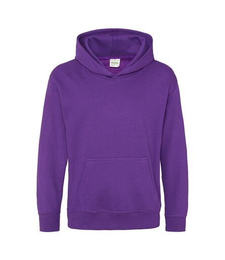 AWDis Kids Hoodie, Purple, 1-2, Just Hoods