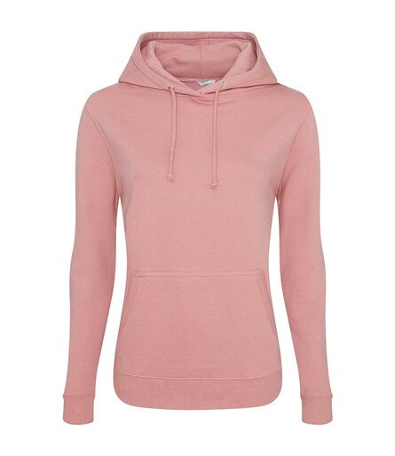 AWDis Ladies College Hoodie, Dusty Pink, L, Just Hoods