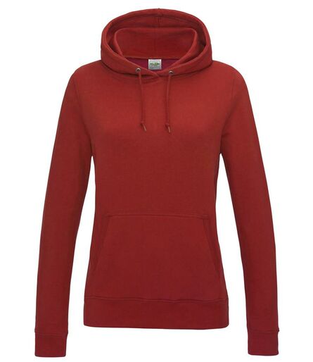 AWDis Ladies College Hoodie, Fire Red, L, Just Hoods