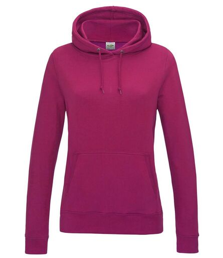 AWDis Ladies College Hoodie, Hot Pink, L, Just Hoods