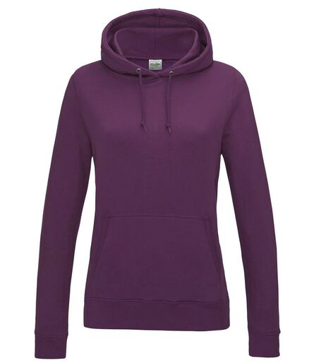 AWDis Ladies College Hoodie, Plum, L, Just Hoods