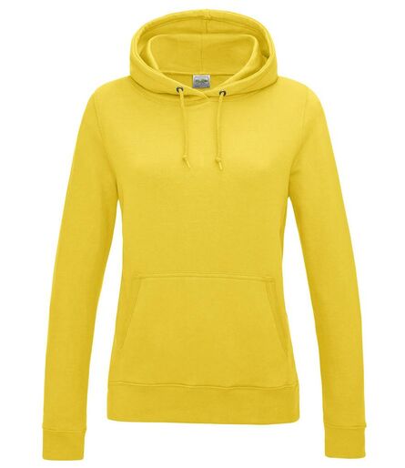 AWDis Ladies College Hoodie, Sun Yellow, L, Just Hoods
