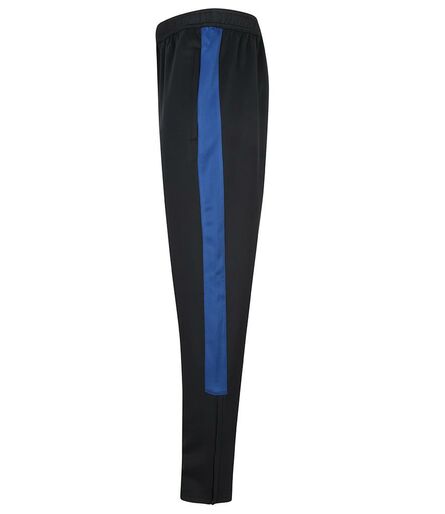Finden and Hales Knitted Tracksuit Pants, Navy/Royal Blue, L, Finden + Hales