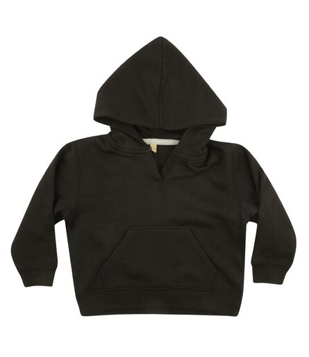 Baby/Toddler Hooded Sweatshirt, Black, 12-18, Larkwood