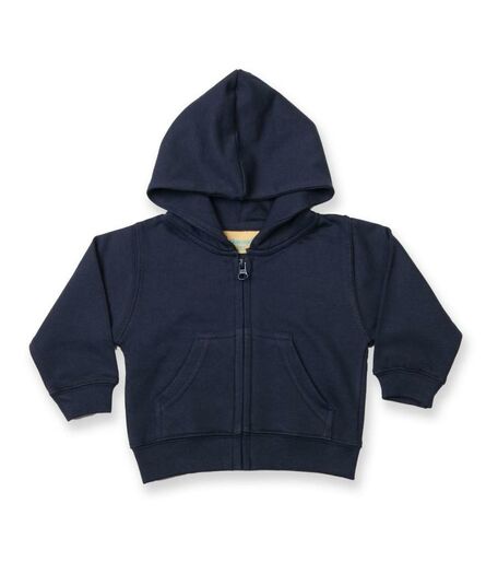 Baby/Toddler Zip Hooded Sweatshirt, Navy, 12-18, Larkwood